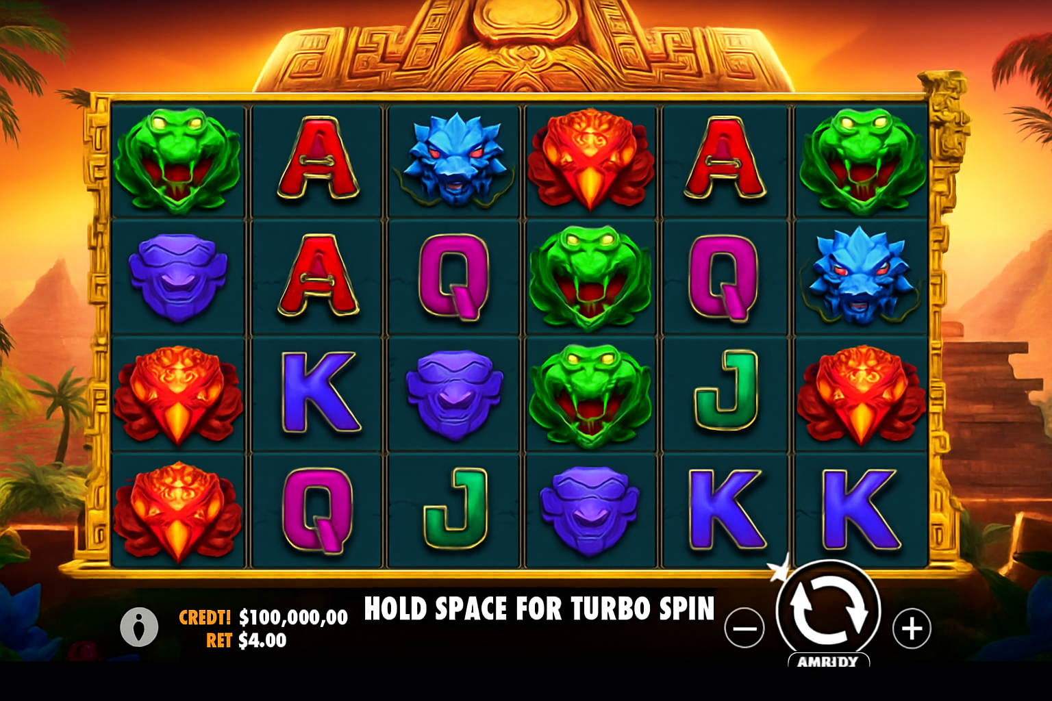 Aztec Blaze gameplay