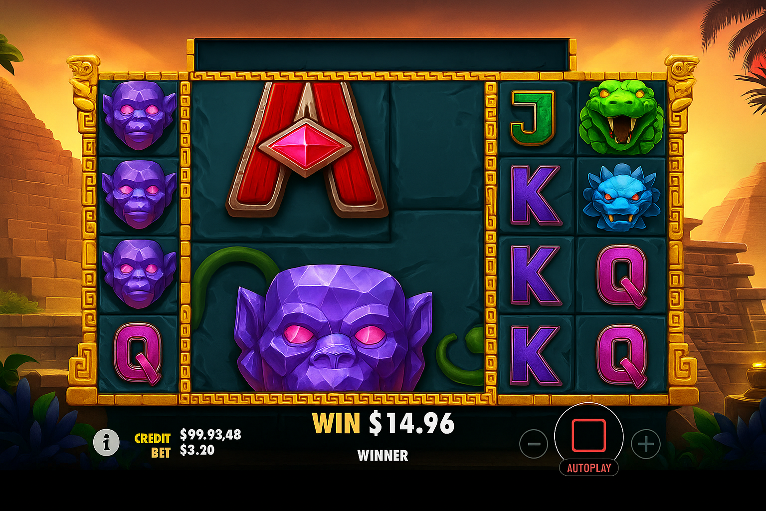 Aztec Blaze preview